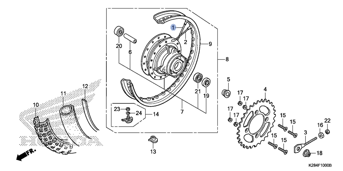 Honda OEM part 06420-K28-910