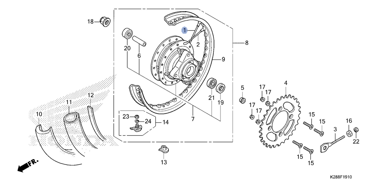 Honda OEM part 06420-K28-920
