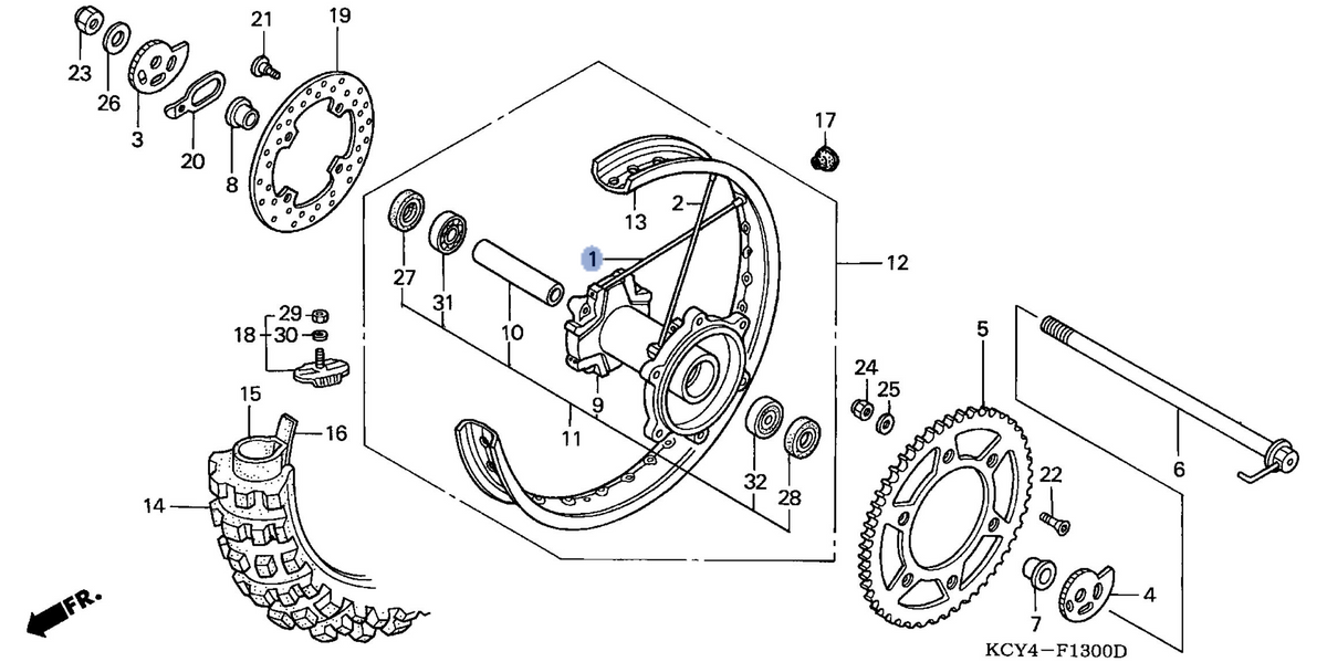 Honda OEM part 06420-KCY-670