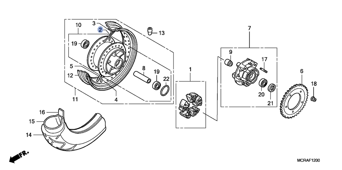 Honda OEM part 06420-MCL-000