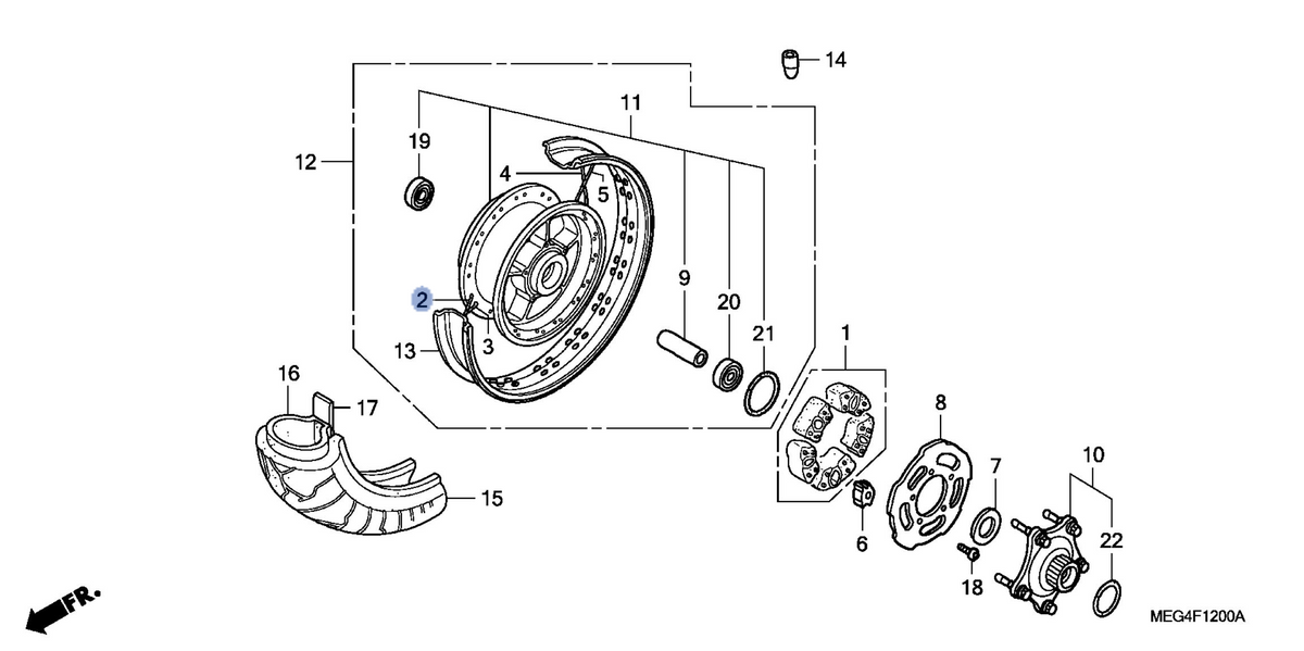Honda OEM part 06420-MEG-000