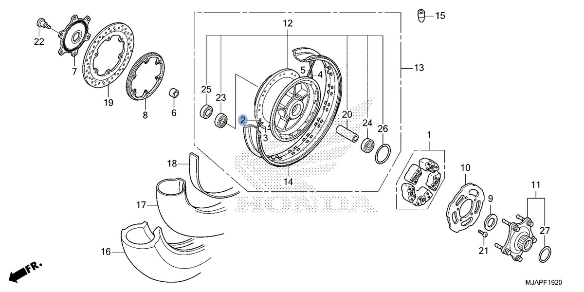 Honda OEM part 06420-MEG-H10