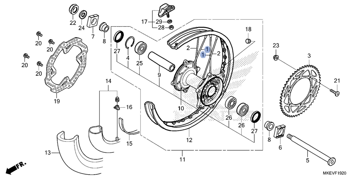 Honda OEM part 06420-MKE-B50