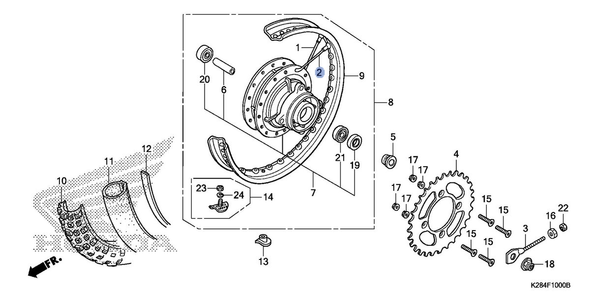 Honda OEM part 06421-K28-910
