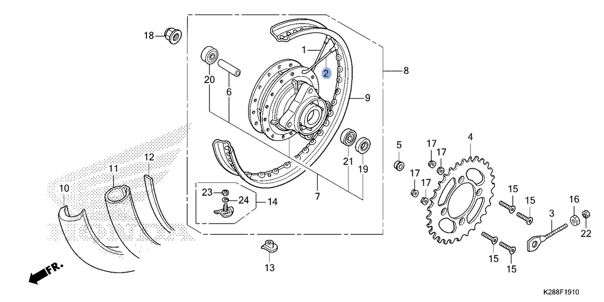 Honda OEM part 06421-K28-920