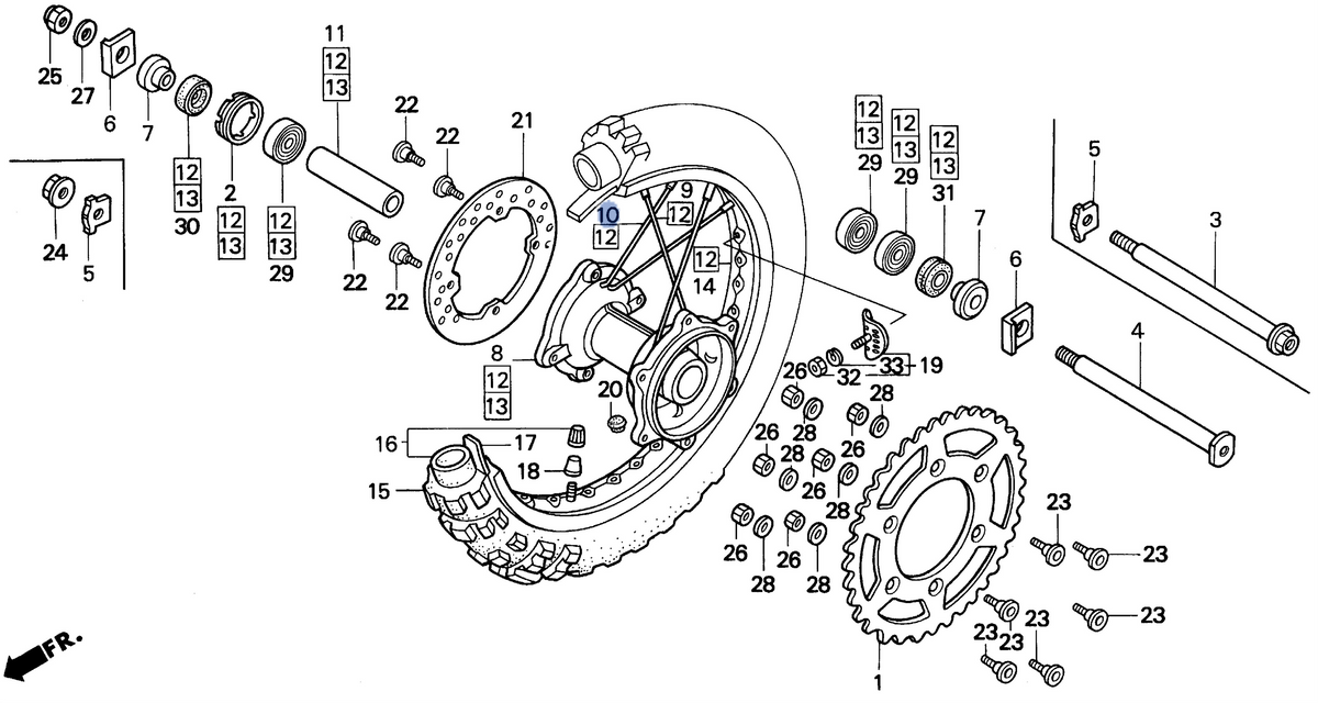 Honda OEM part 06421-KZ4-B00