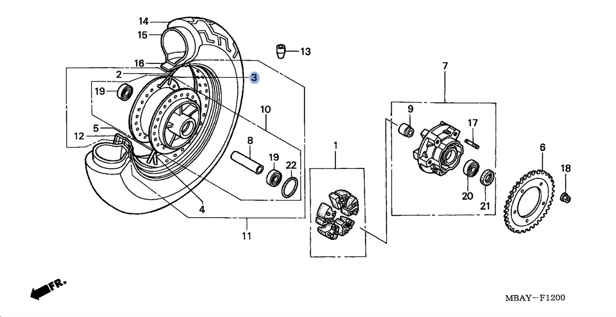 Honda OEM part 06421-MBA-000