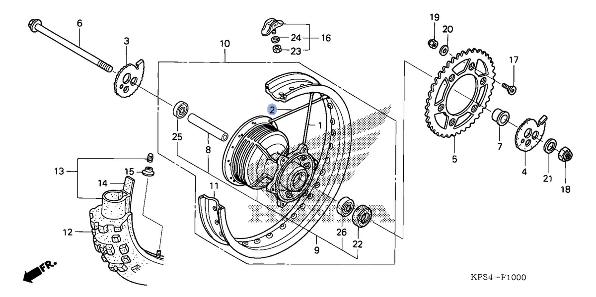 Honda OEM part 06422-KPS-730