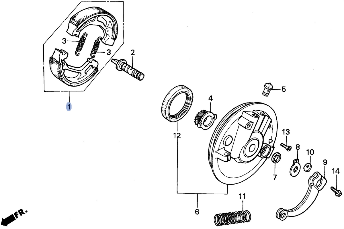 Honda OEM part 06430-GCE-900