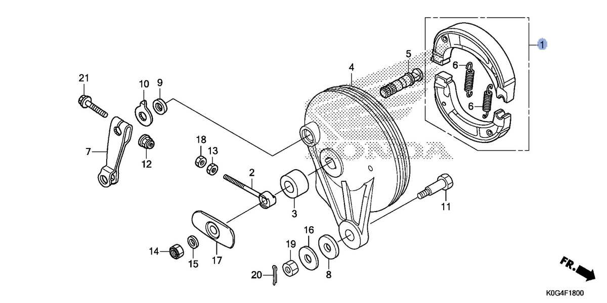 Honda OEM part 06430-GGZ-J00