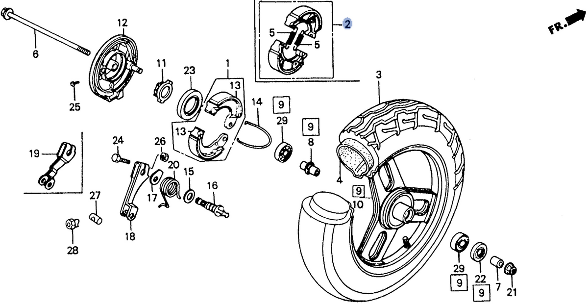 Honda OEM part 06430-GY1-922