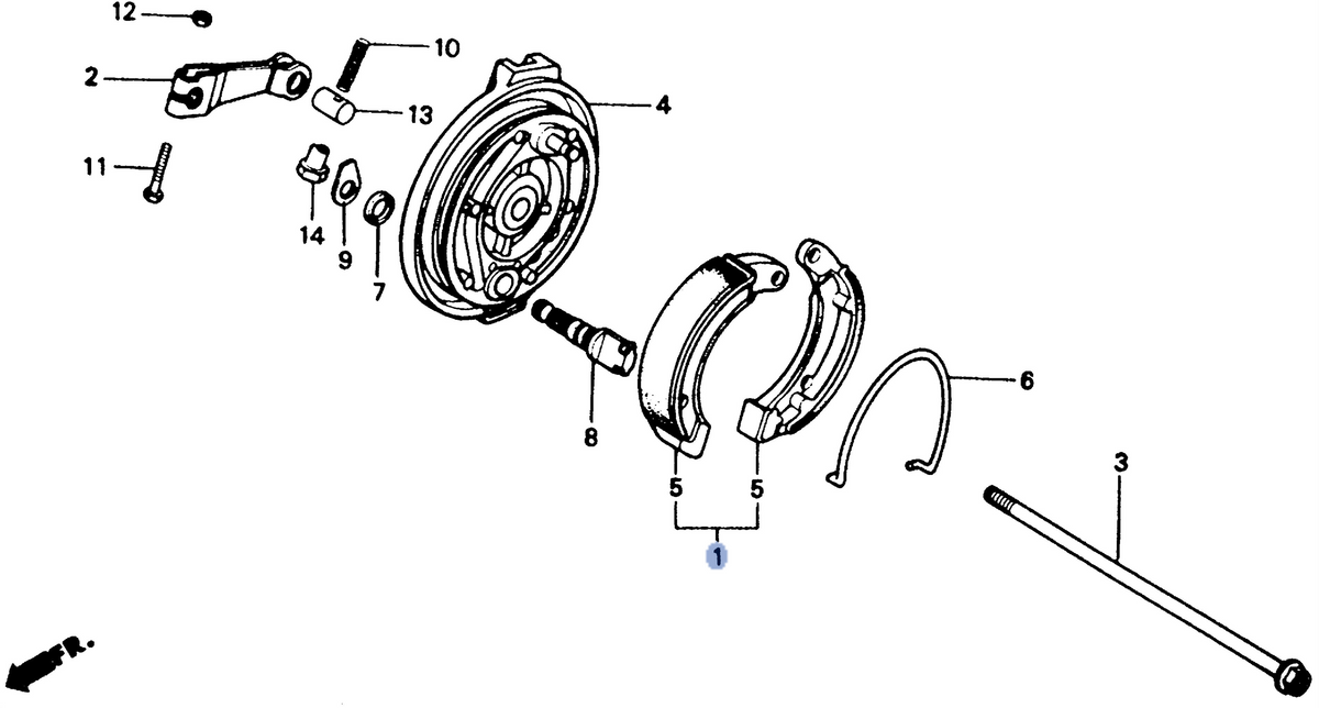 Honda OEM part 06430-GZ9-003