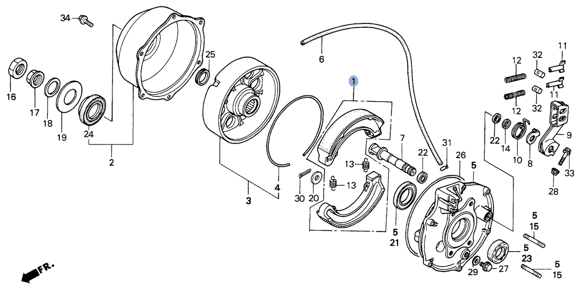 Honda OEM part 06430-HM5-T00