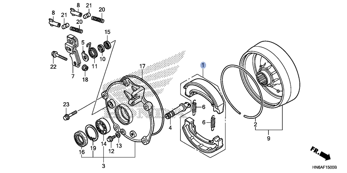 Honda OEM part 06430-HM8-A10