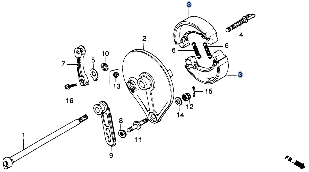 Honda OEM part 06430-KBR-003