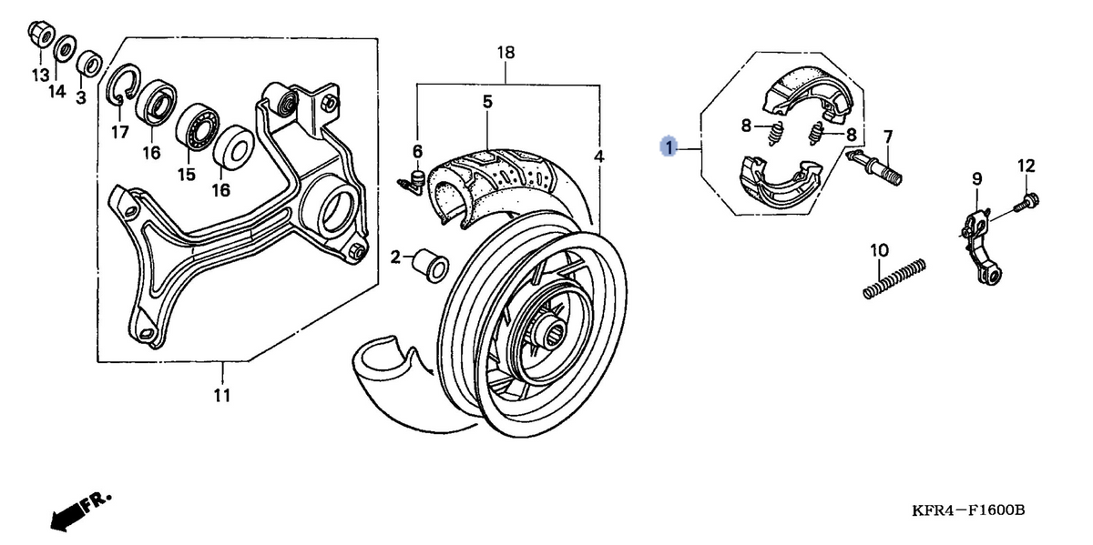 Honda OEM part 06430-KFR-750