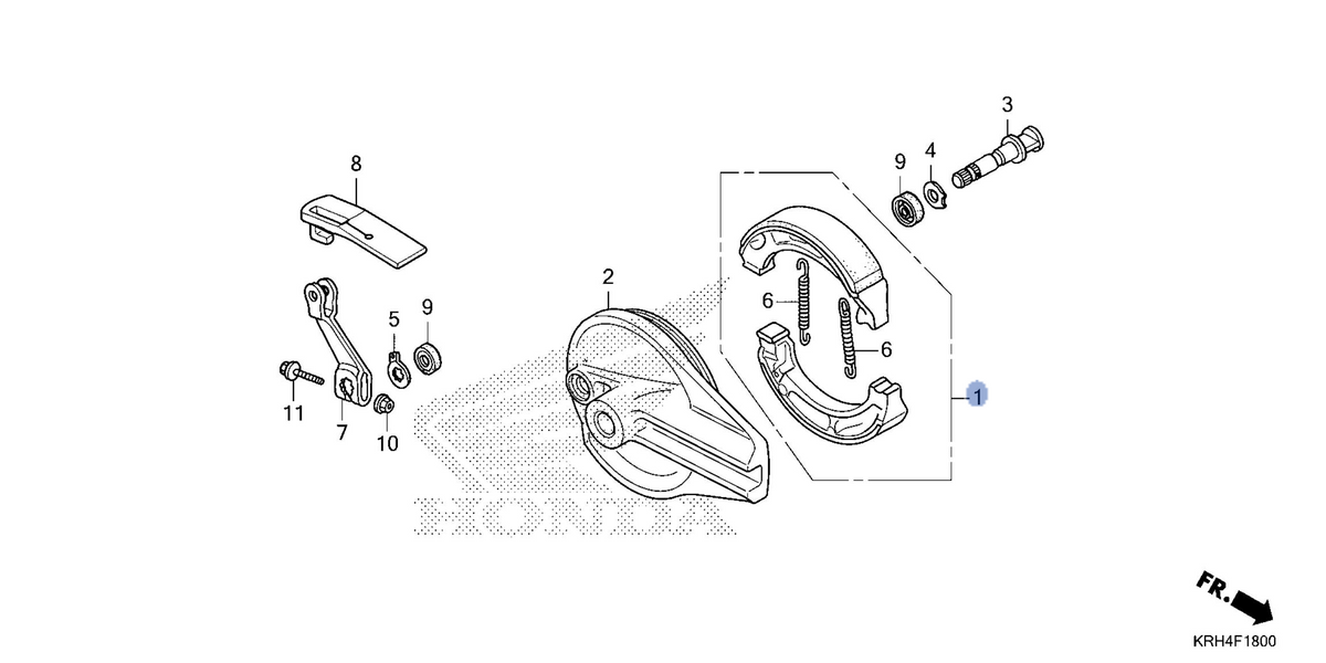 Honda OEM part 06430-KSY-900