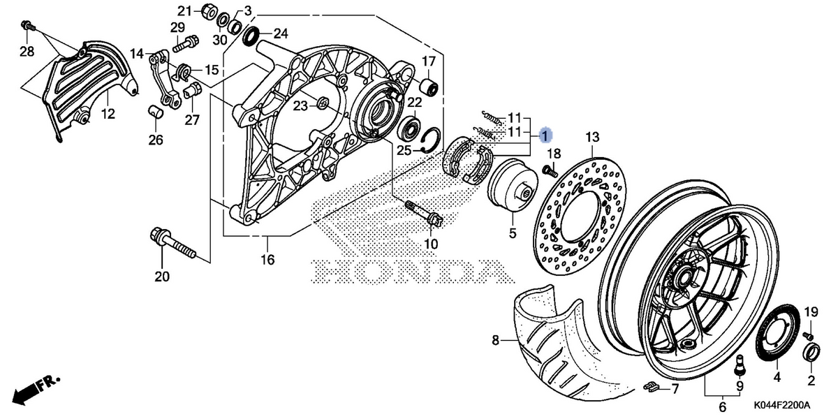 Honda OEM part 06430-KVZ-630
