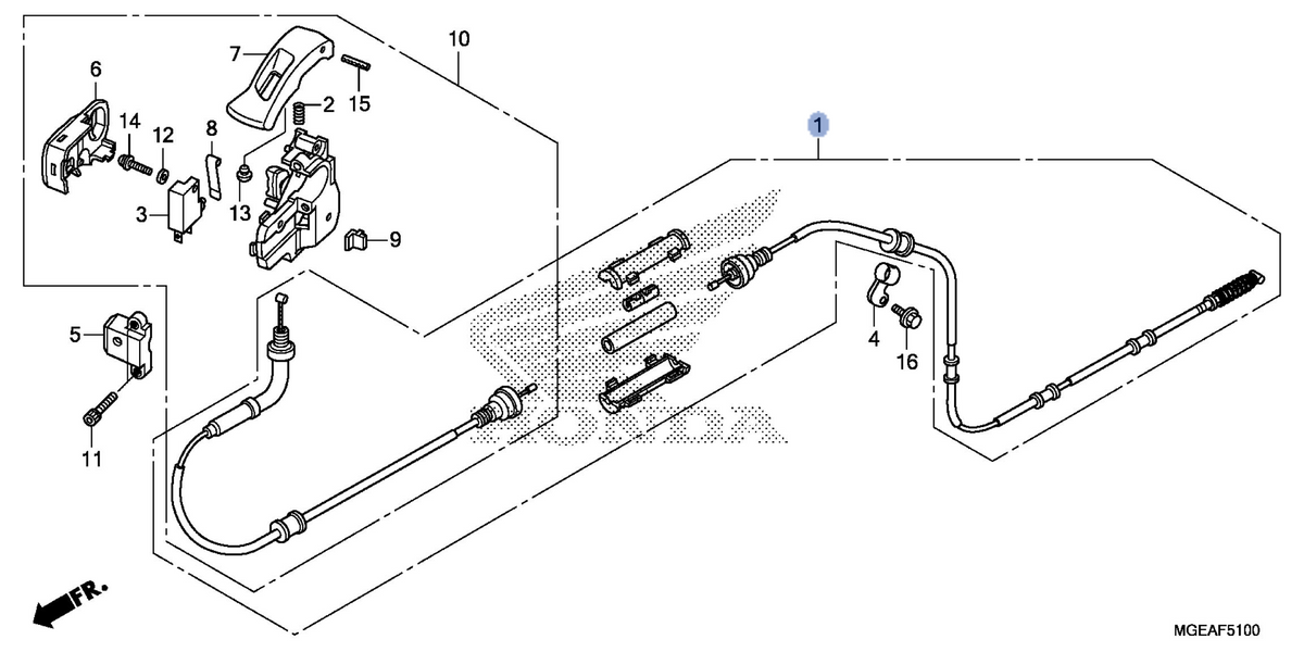 Honda OEM part 06430-MGE-D01