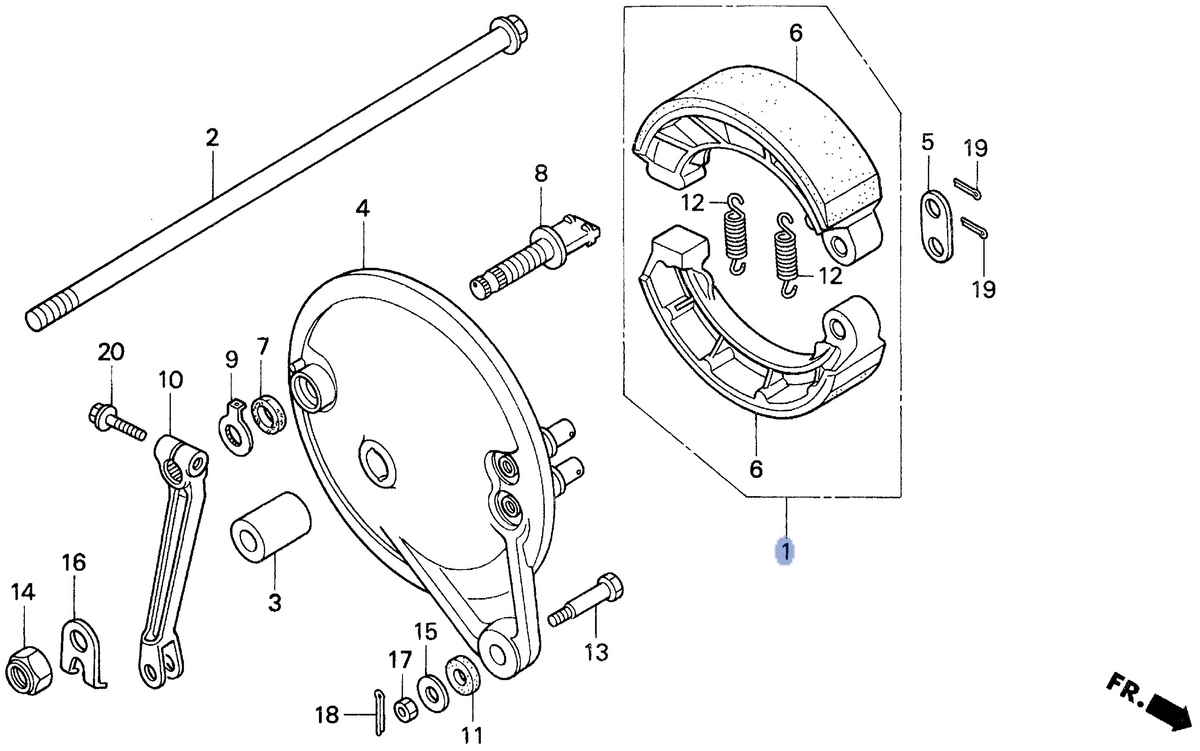 Honda OEM part 06430-MW3-671