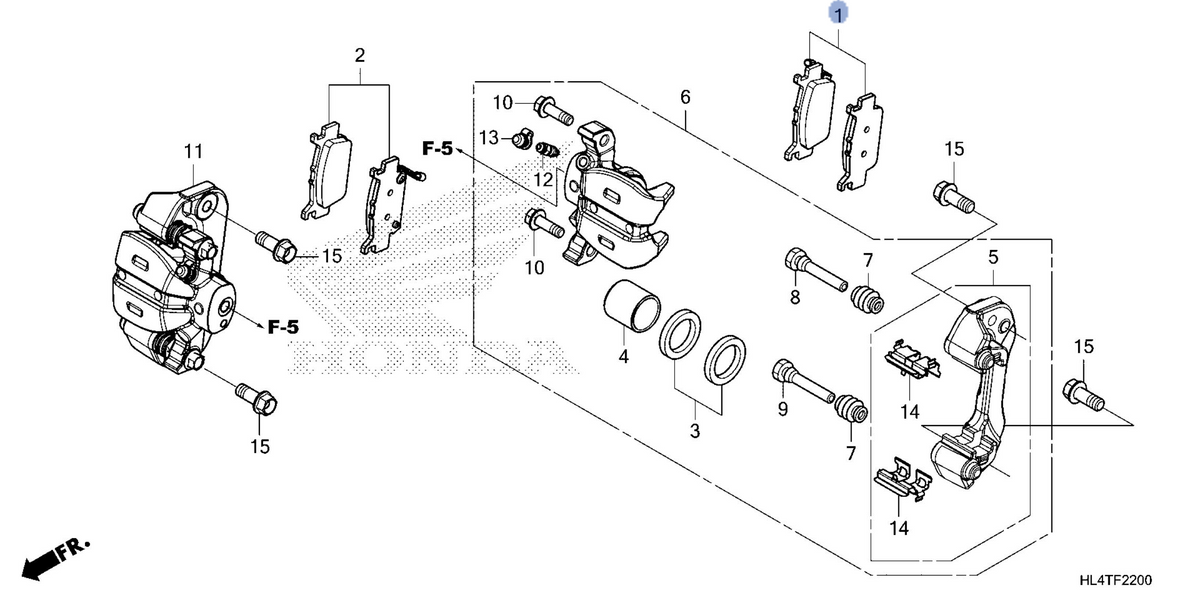 Honda OEM part 06431-HL8-A11