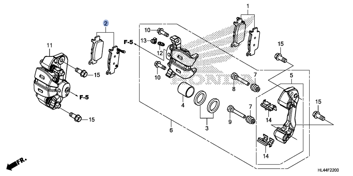 Honda OEM part 06432-HL4-A01