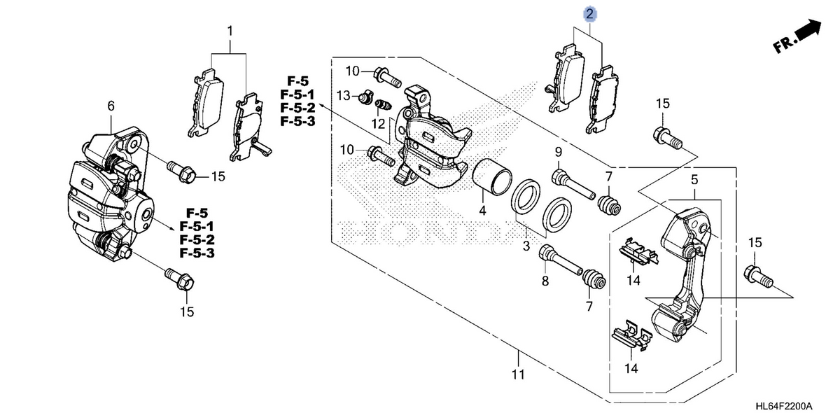Honda OEM part 06432-HL6-A01