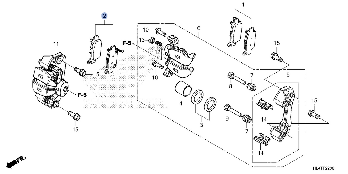 Honda OEM part 06432-HL8-A11