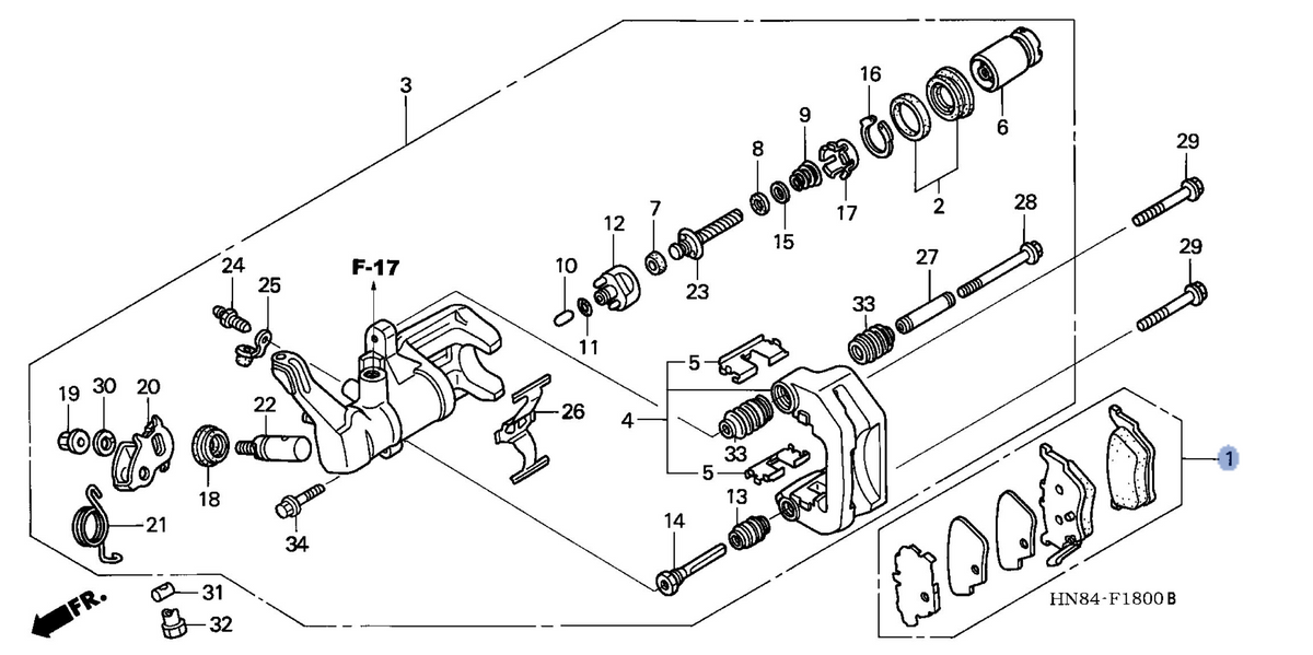 Honda OEM part 06435-HN8-006