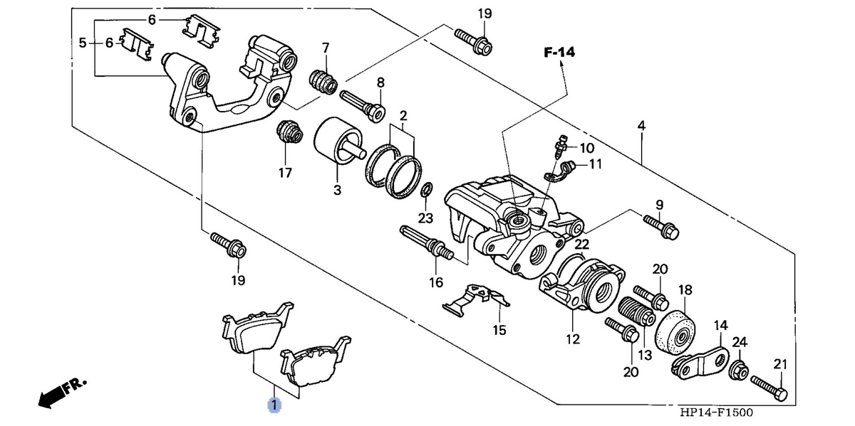 Honda OEM part 06435-HP1-016