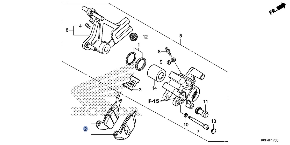 Honda OEM part 06435-K0F-T01