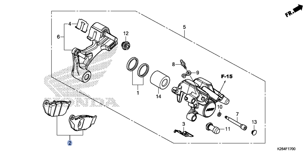 Honda OEM part 06435-K26-921