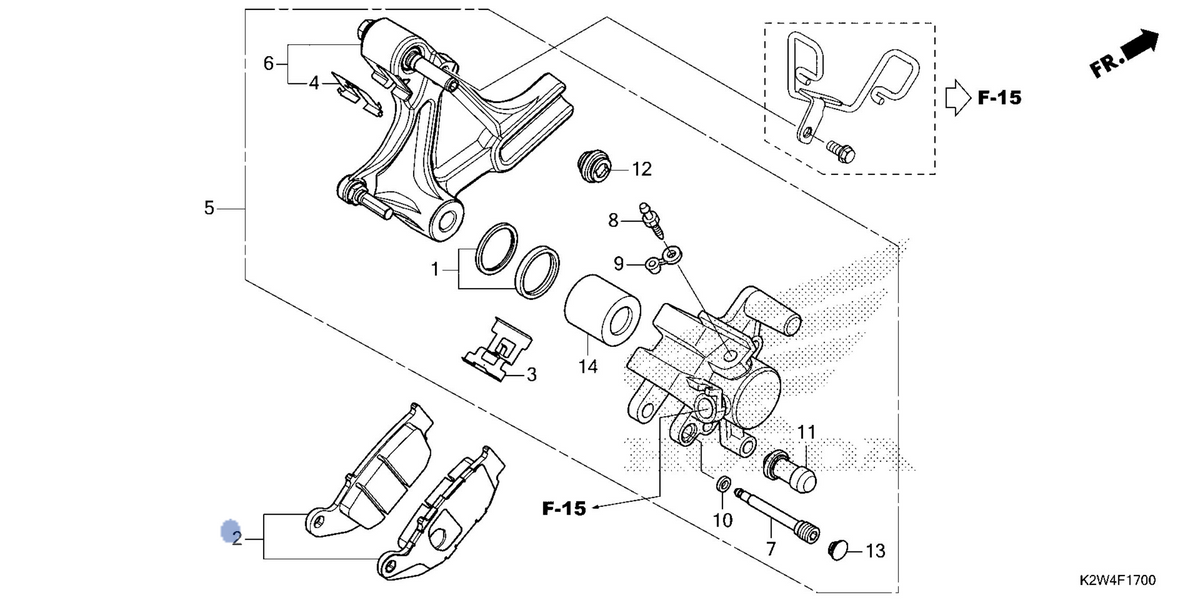 Honda OEM part 06435-K26-G01