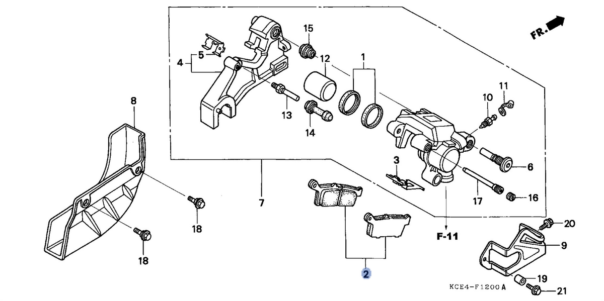 Honda OEM part 06435-KCZ-000