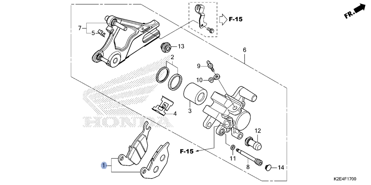 Honda OEM part 06435-KPP-902