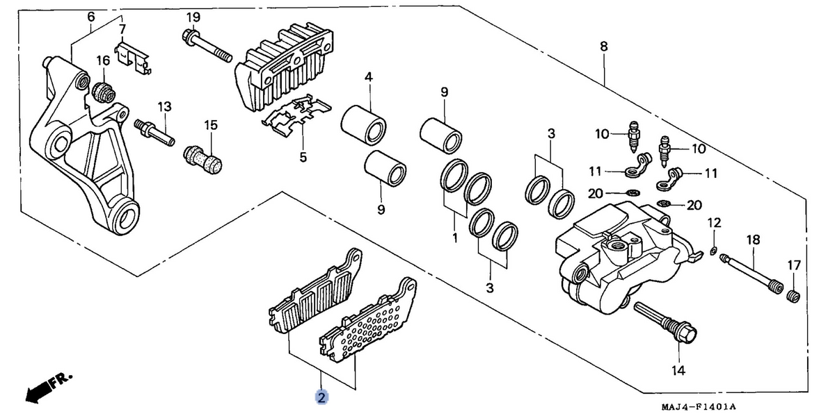 Honda OEM part 06435-MAJ-G41