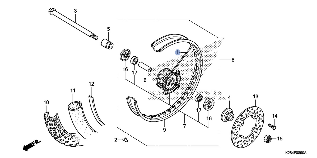 Honda OEM part 06440-K28-910