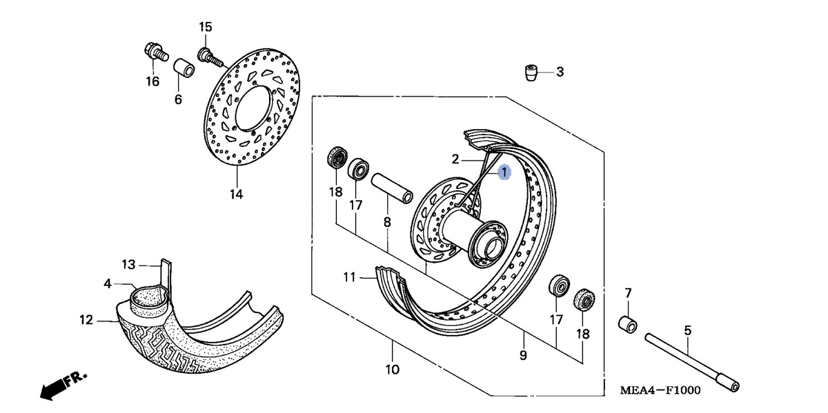 Honda OEM part 06440-MEA-670