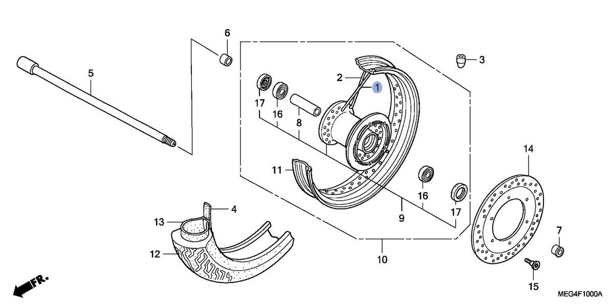 Honda OEM part 06440-MEG-000