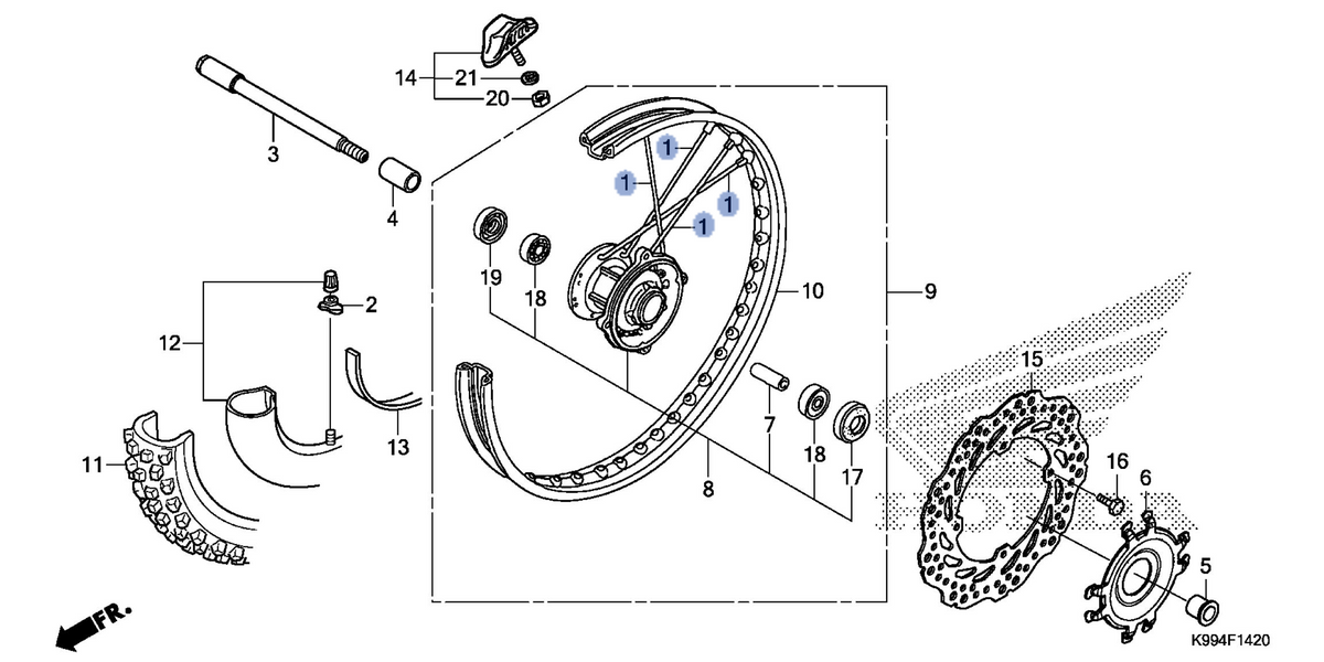 Honda OEM part 06441-K99-A00
