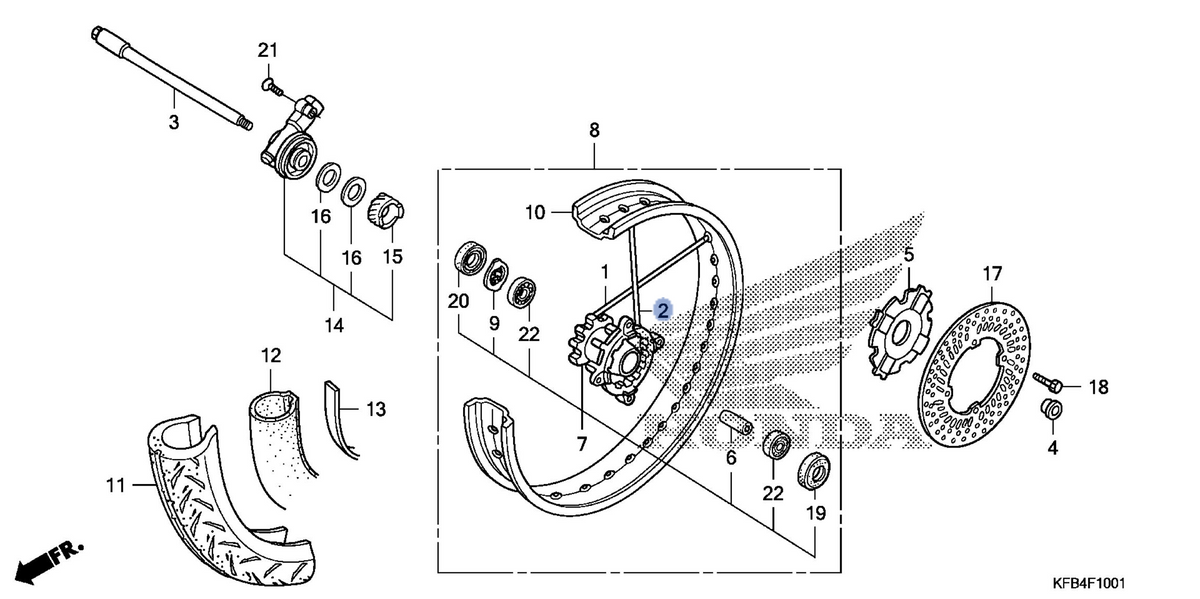 Honda OEM part 06441-KFB-940