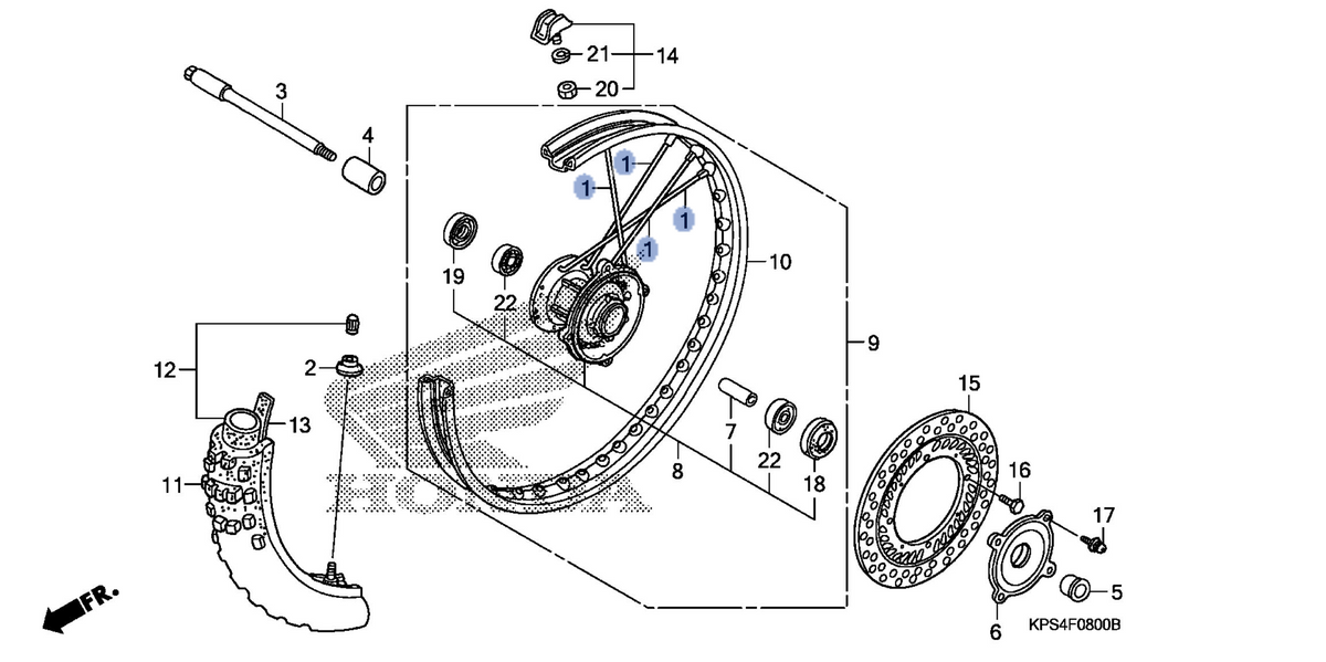Honda OEM part 06441-KPS-730