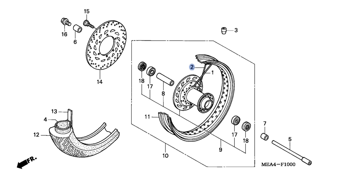 Honda OEM part 06441-MEA-670