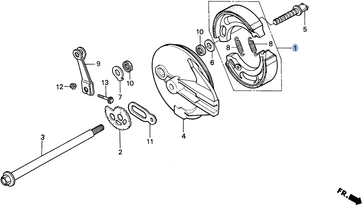 Honda OEM part 06450-121-730