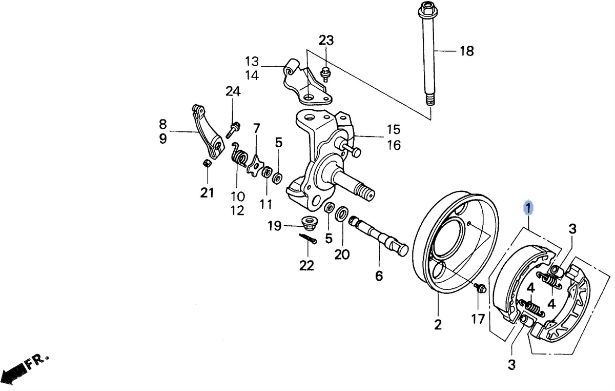 Honda OEM part 06450-HF7-J20