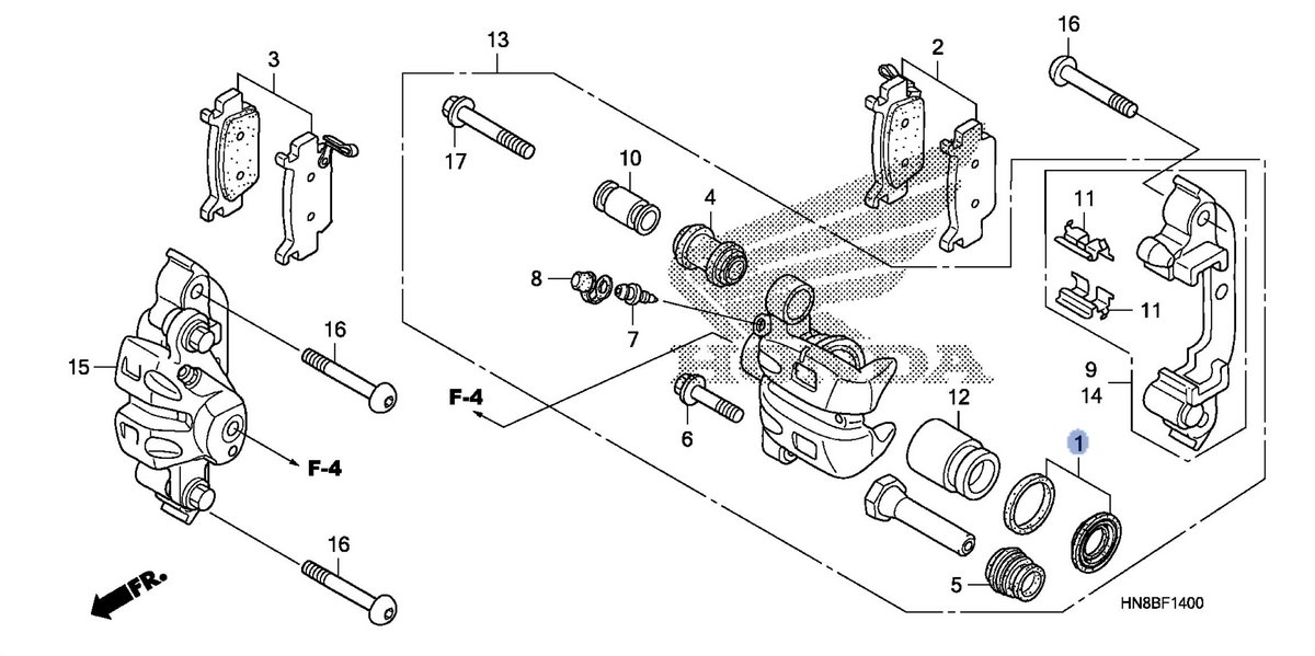 Honda OEM part 06450-HP0-A01
