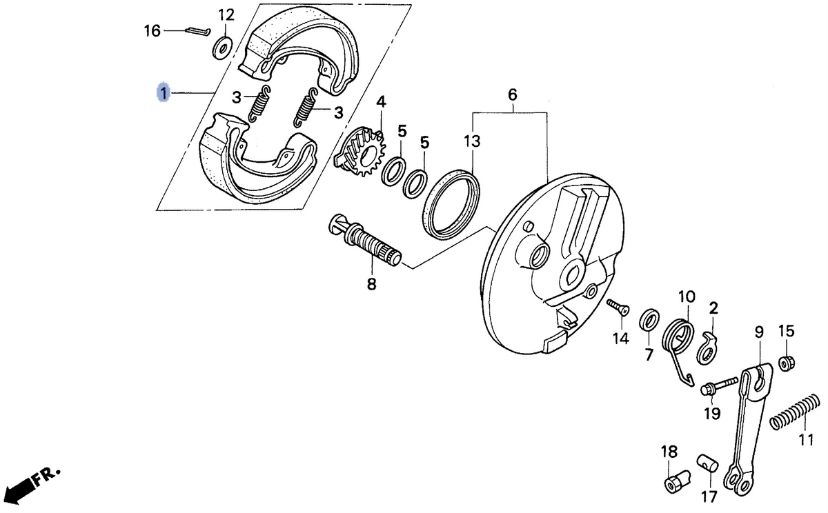 Honda OEM part 06450-KBG-M10