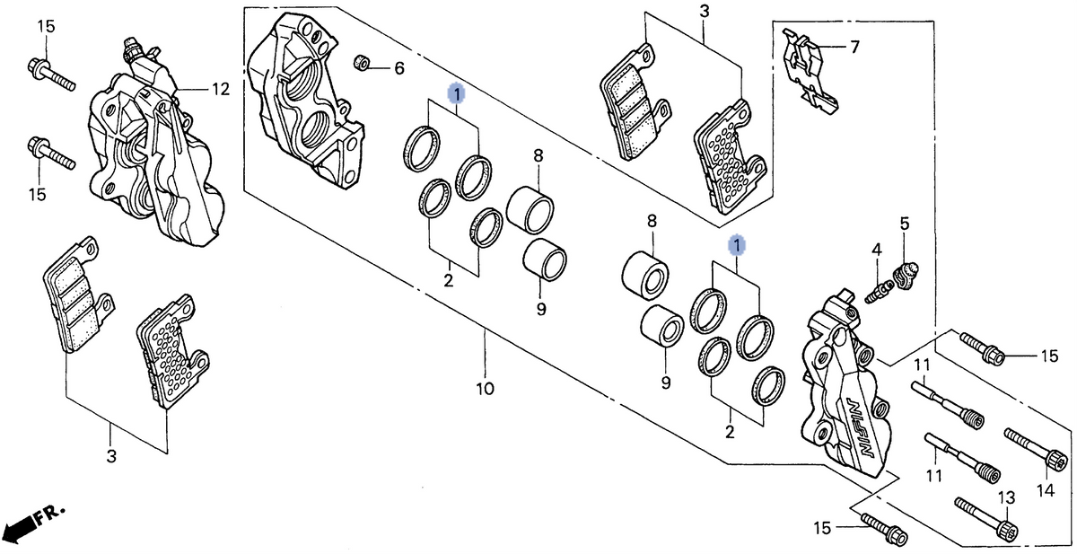Honda OEM part 06451-961-405