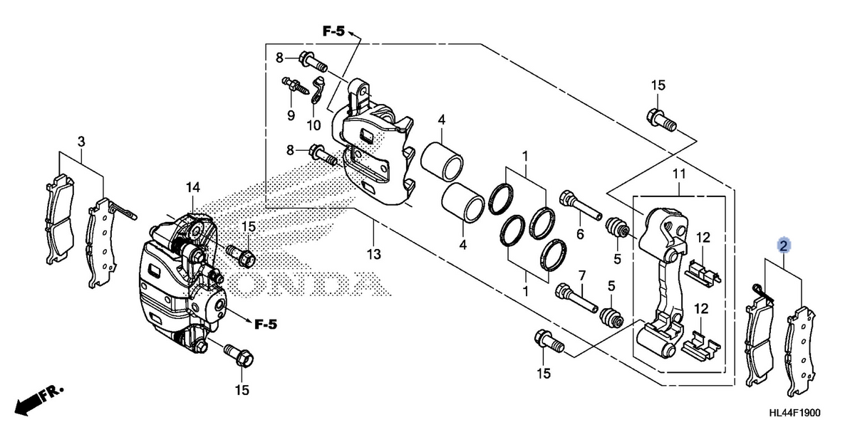 Honda OEM part 06451-HL4-A01