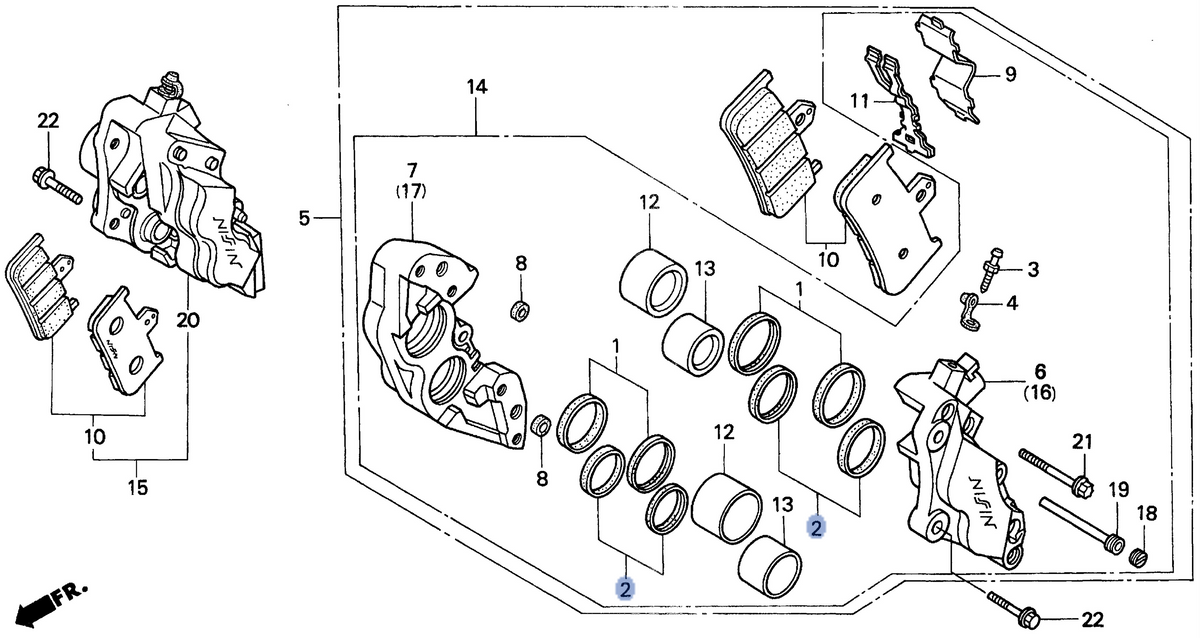 Honda OEM part 06451-KV3-406